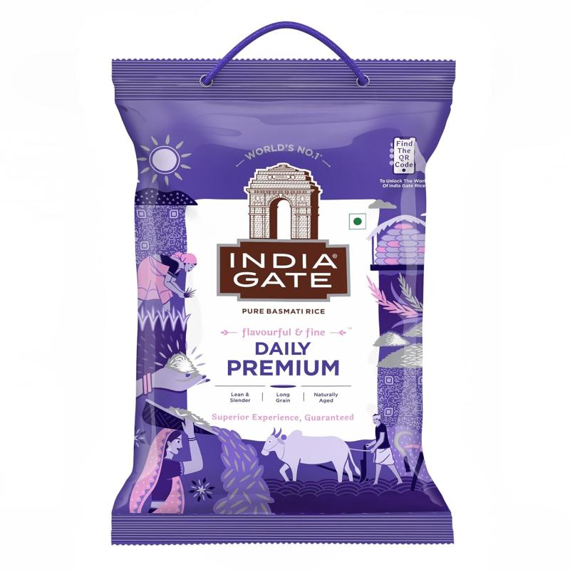 India Gate Basmati Rice - Super - 5 kg