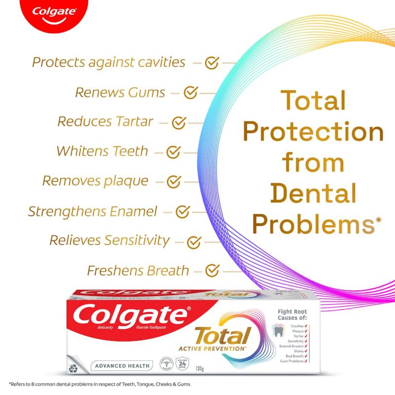 Colgate Total Advanced Health Toothpaste - 150 g