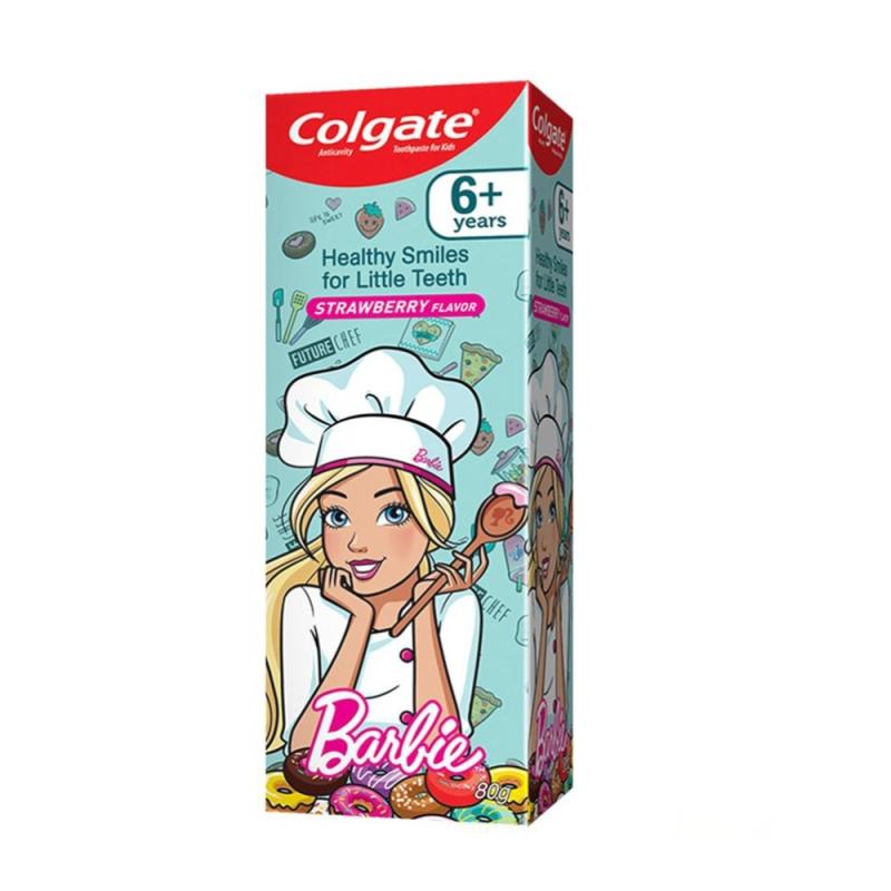 Colgate Kids Toothpaste 6+ Years - Strawberry Flavour - Barbie - 80 g