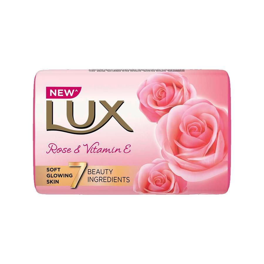 Lux Rose & Vitamin E Soap For Glowing Skin - 3x150 g