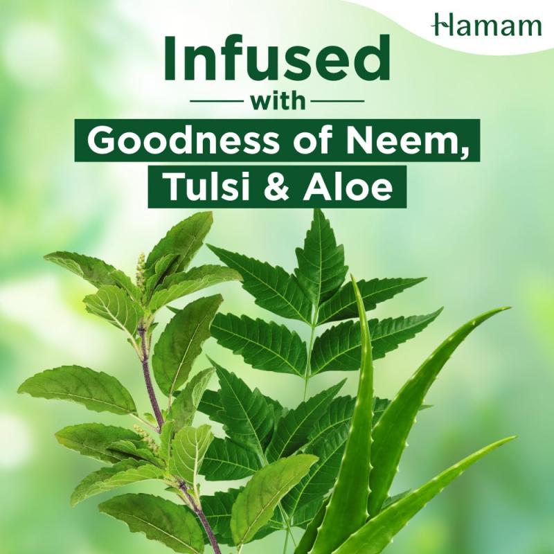 Hamam Soap - Neem Tulsi and Aloevera - 100 g