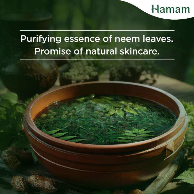 Hamam Soap - Neem Tulsi and Aloevera - 150 g (Pack of 3)