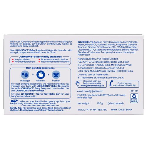 Johnson's Baby Soap - 100 g