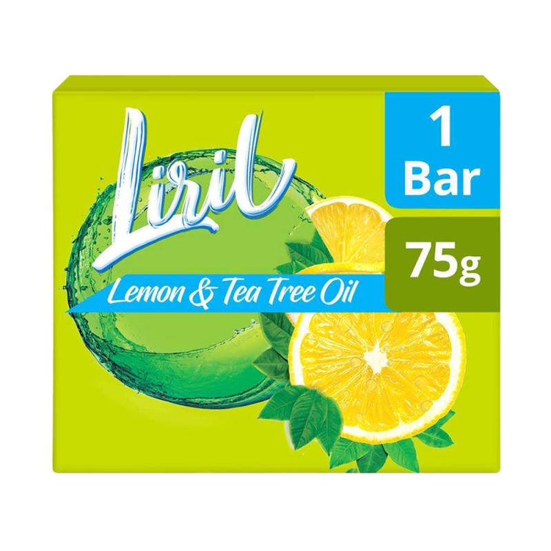 Liril Soap - Lemon & Tea Tree Oil - 75 g