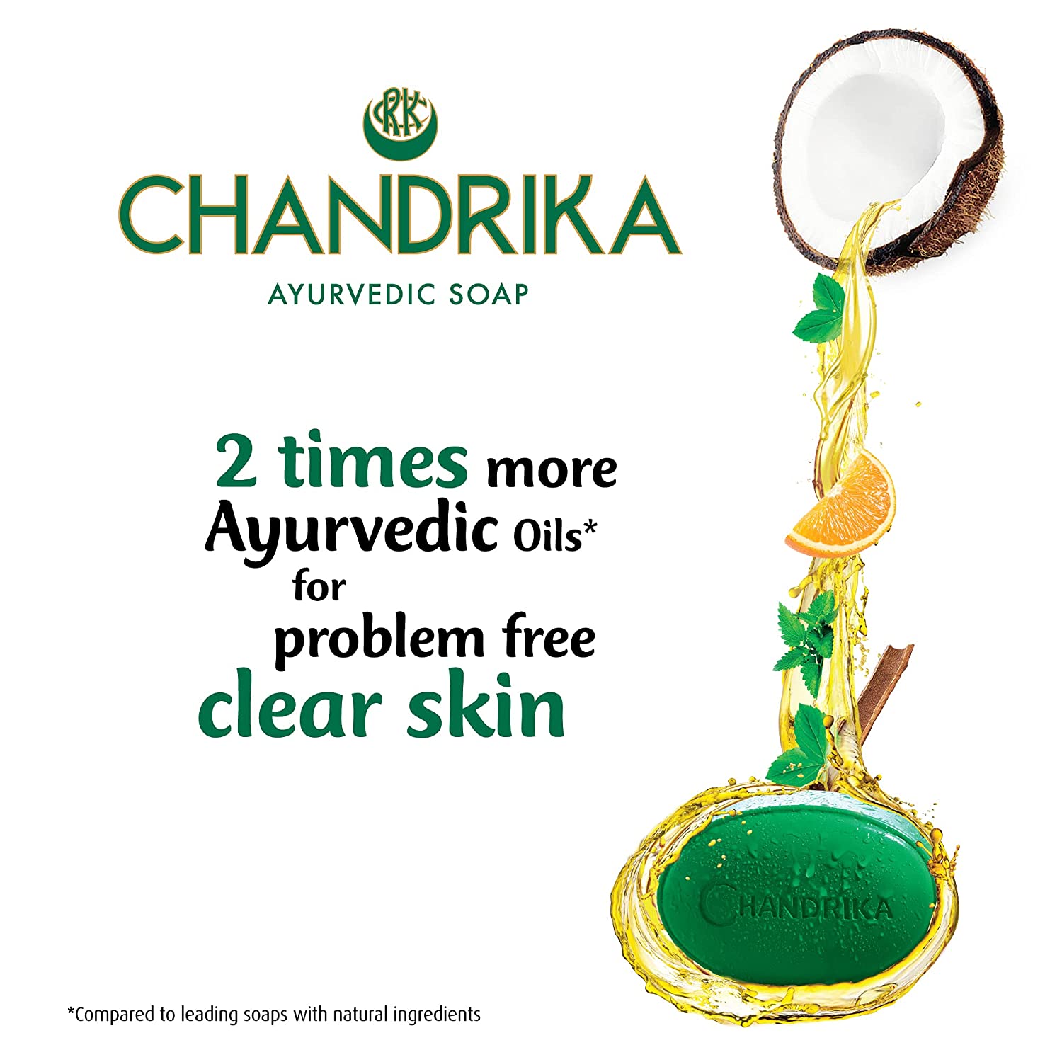 Chandrika Bathing Soap - Ayurvedic - 75 g