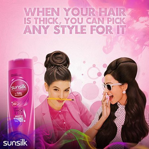 Sunsilk Lusciously Thick &   Long Shampoo - 350 ml