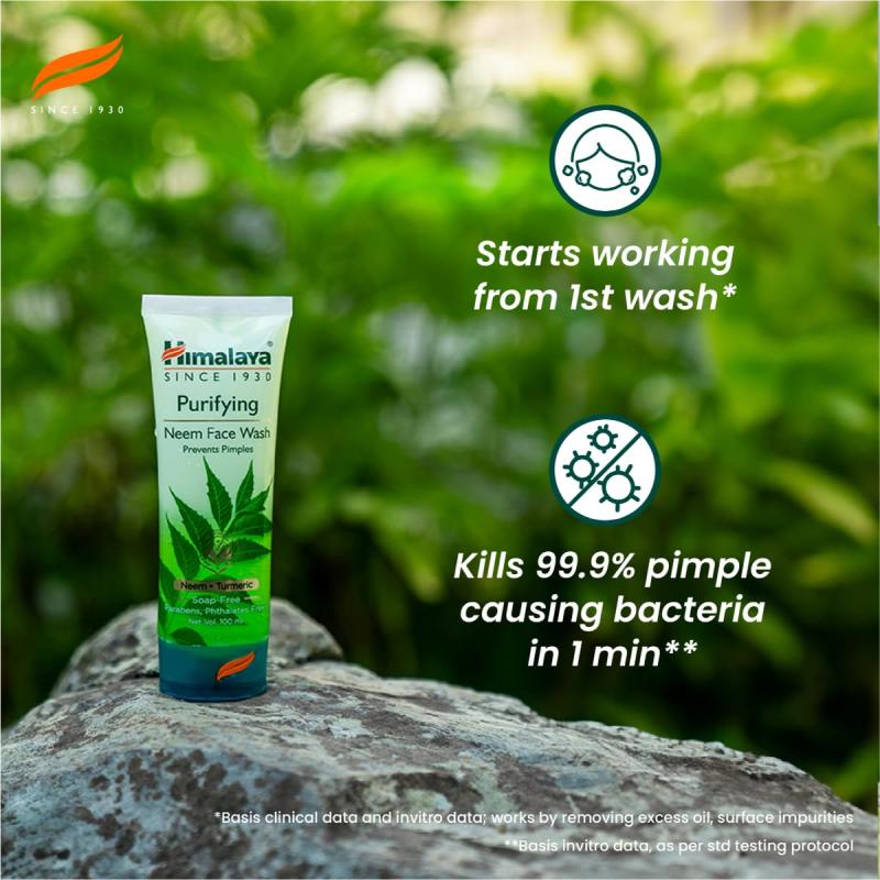 Himalaya Purifying Neem Face Wash - 100 ml