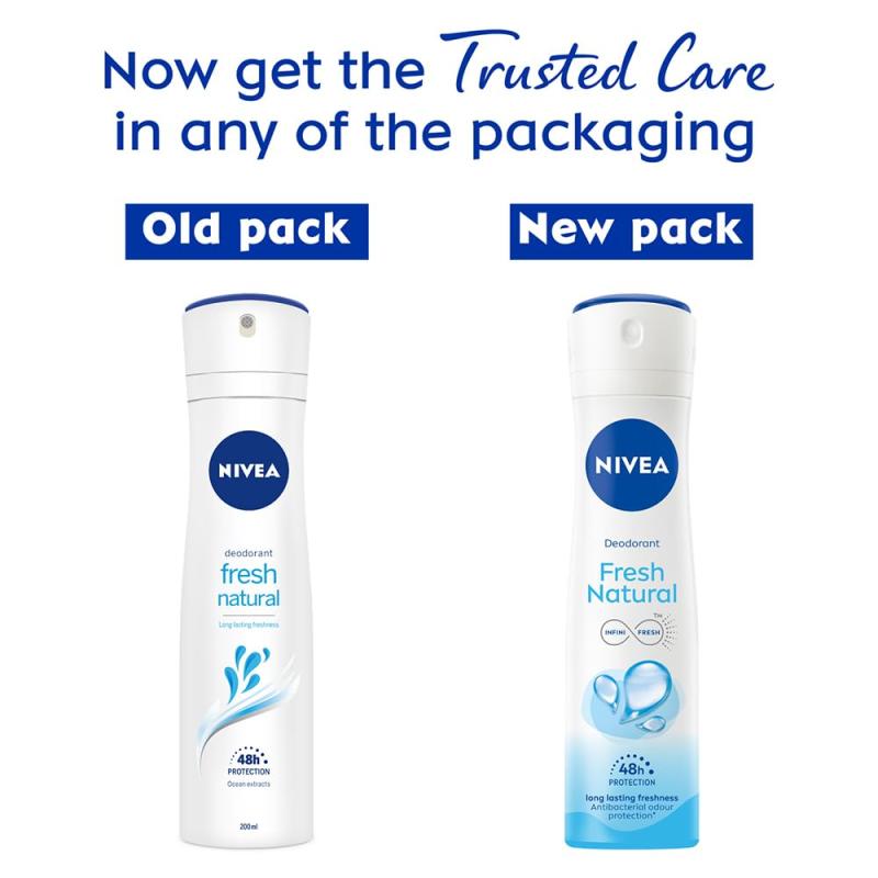 Nivea Fresh Natural Women's Deodorant - 150 ml