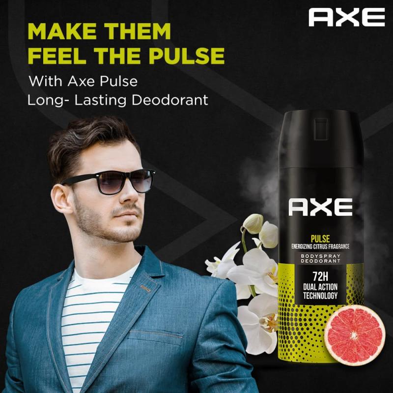Axe Pulse Deodorant - 150 ml