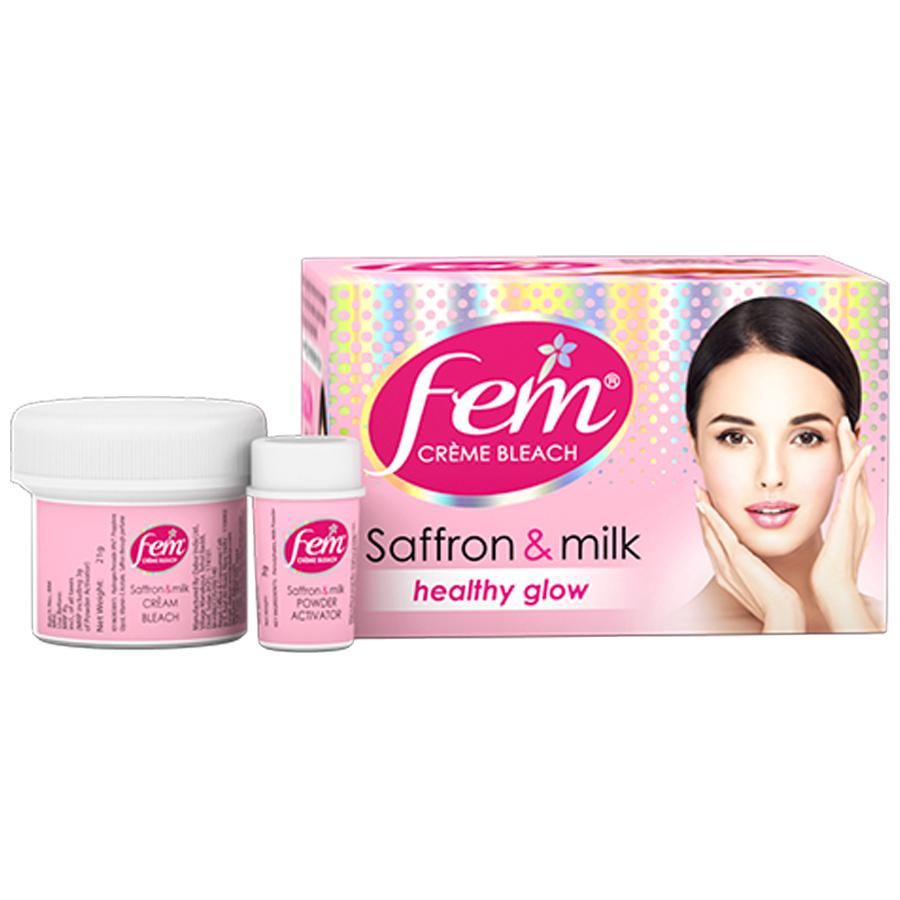 Fem Fairness Naturals Saffron Skin Bleach - 64 g