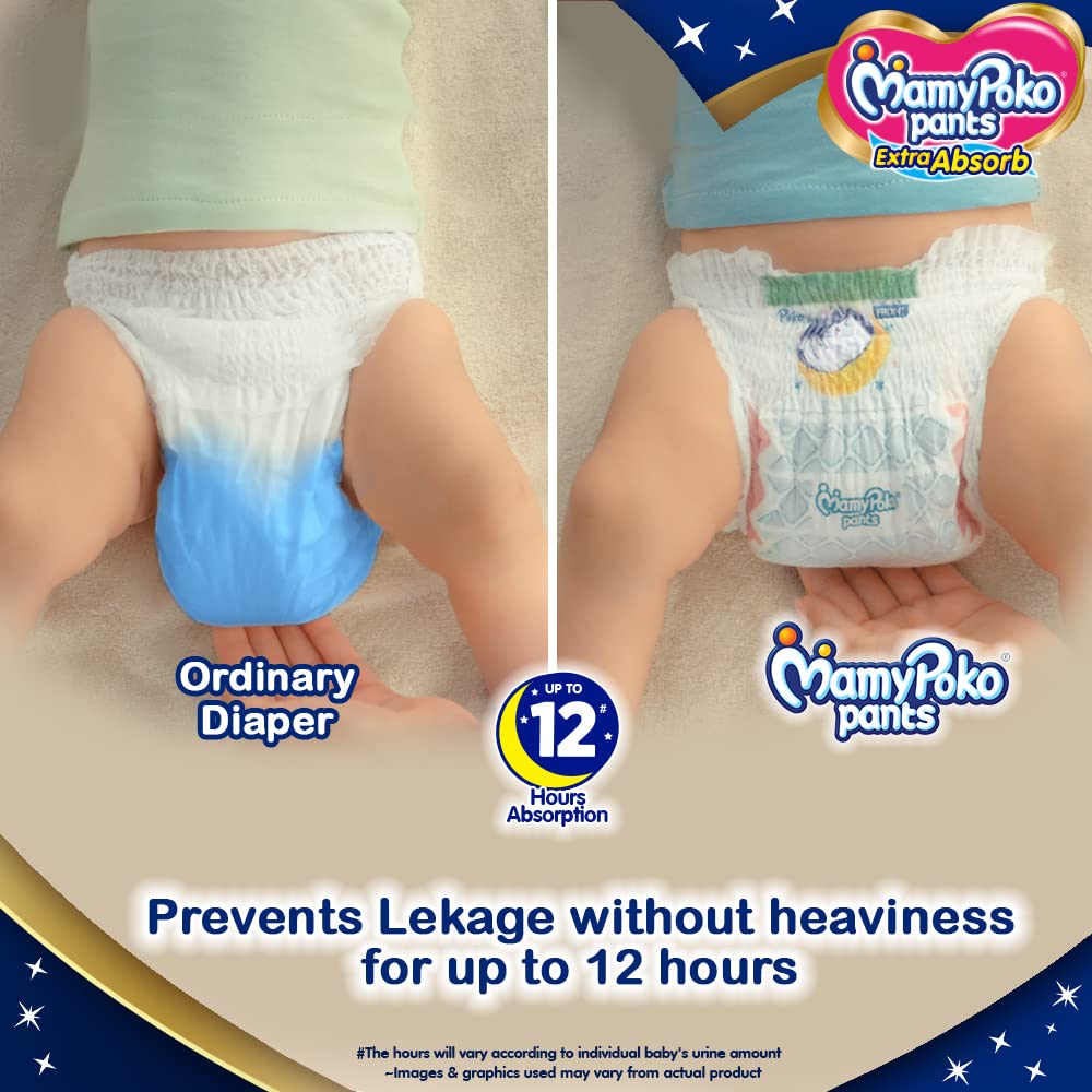 Mamypoko Extra Absorb Pants - Small (4 - 8 kg) - 7 pcs