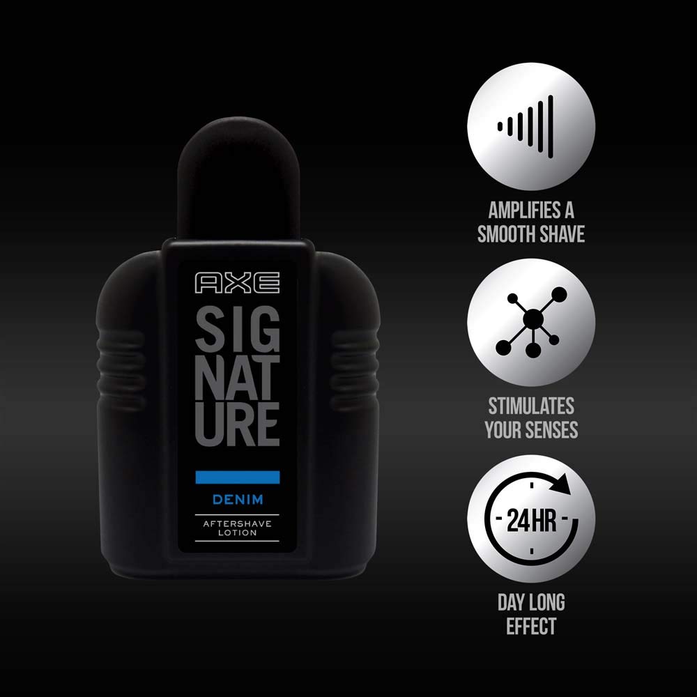 Axe Signature After Shave Lotion - Denim - 100 ml
