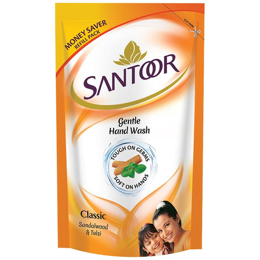 Santoor Classic Hand Wash (Refill) - 750 ml