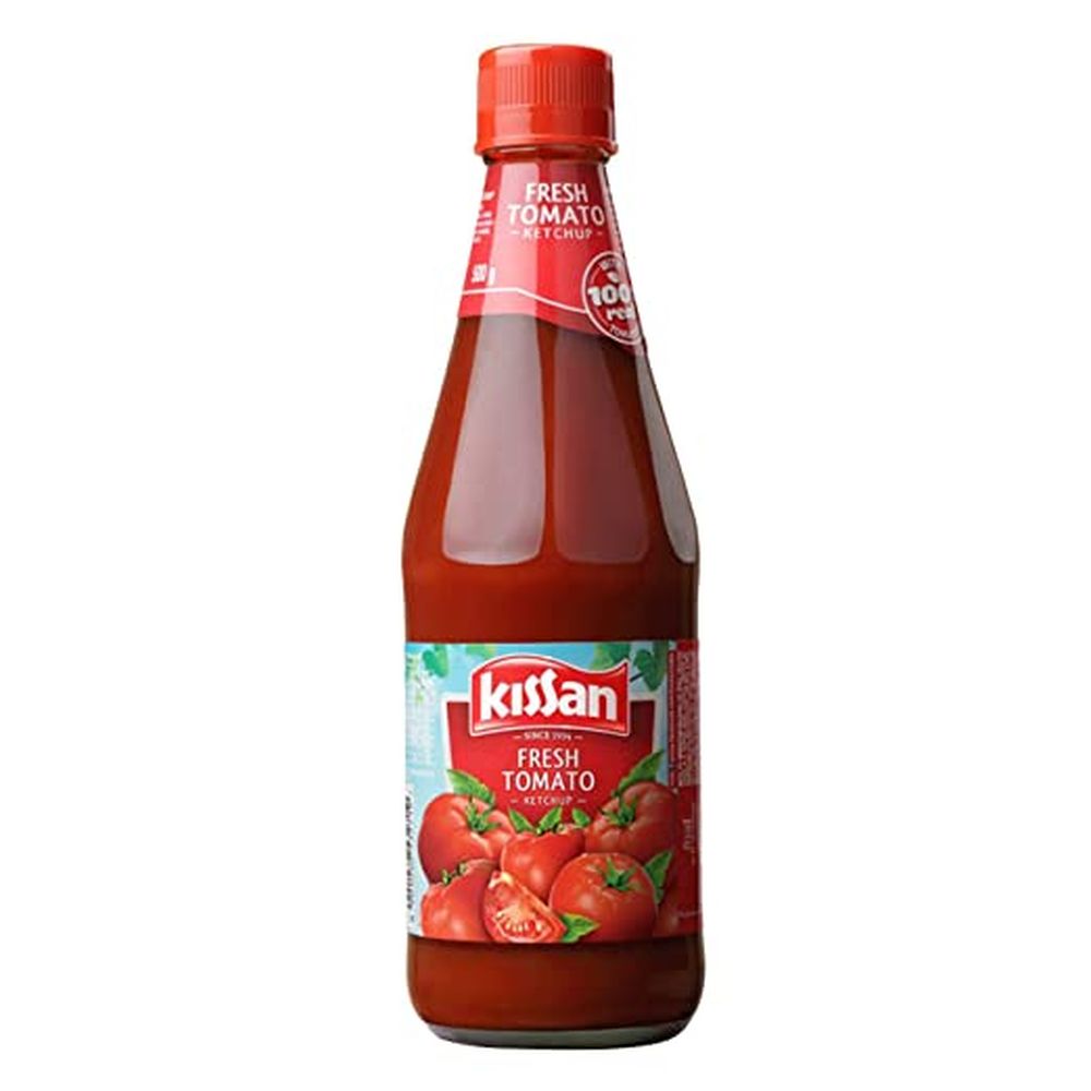Kissan Fresh Tomato Ketchup (Bottle) - 500 g