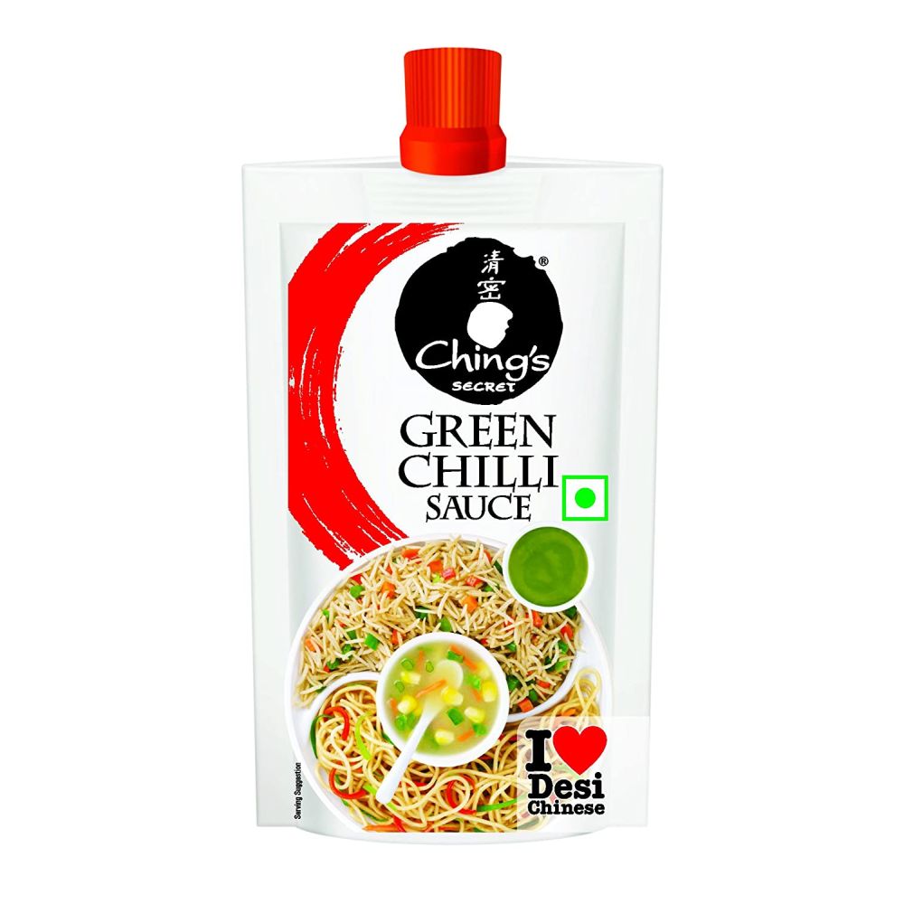 Ching's Green Chilli Sauce (Pouch) - 90 g