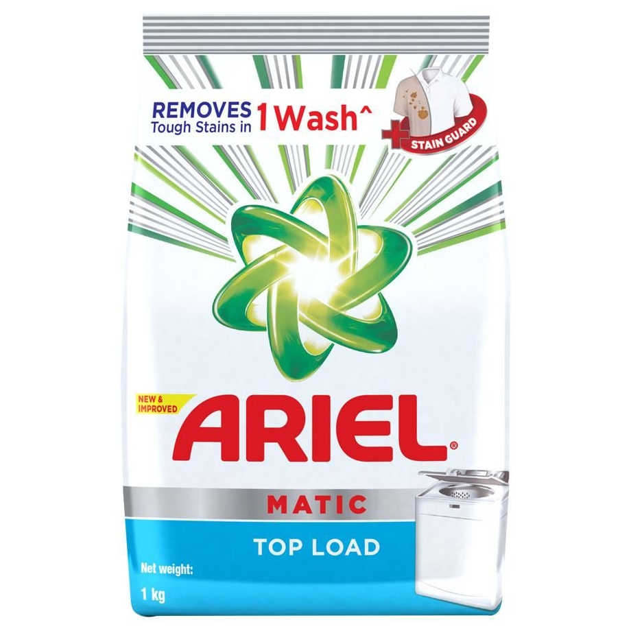 Ariel Matic Top Load Detergent Washing Powder - 1 kg