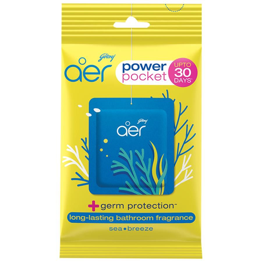 Godrej Aer Power Pocket - Sea Breeze - 10 g