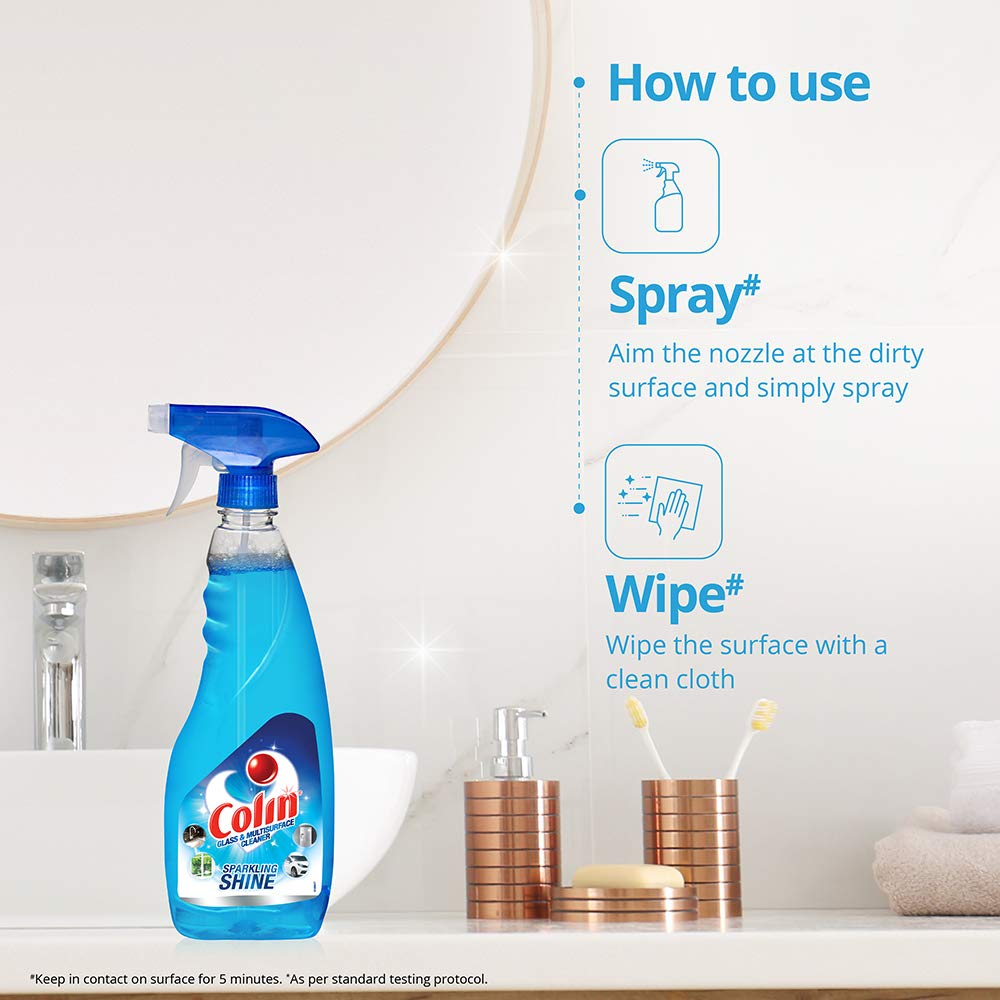 Colin Glass Cleaner Liquid - 500 ml