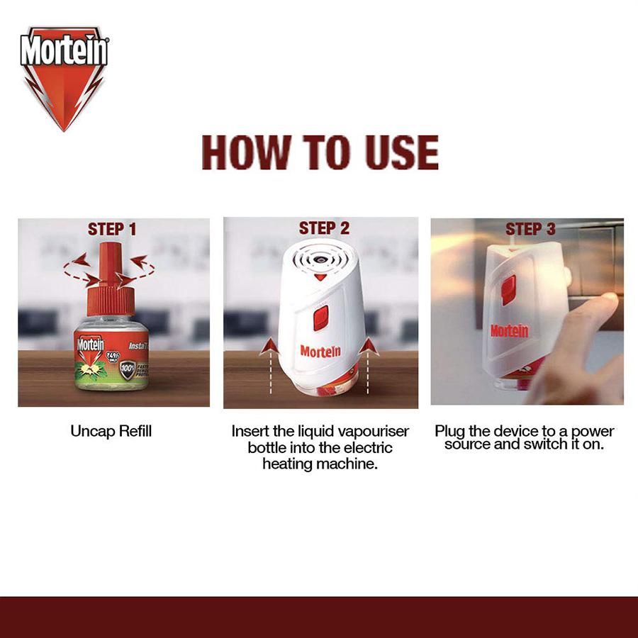 Mortein Mosquito Repellent Refill - Tulsi - 45 ml