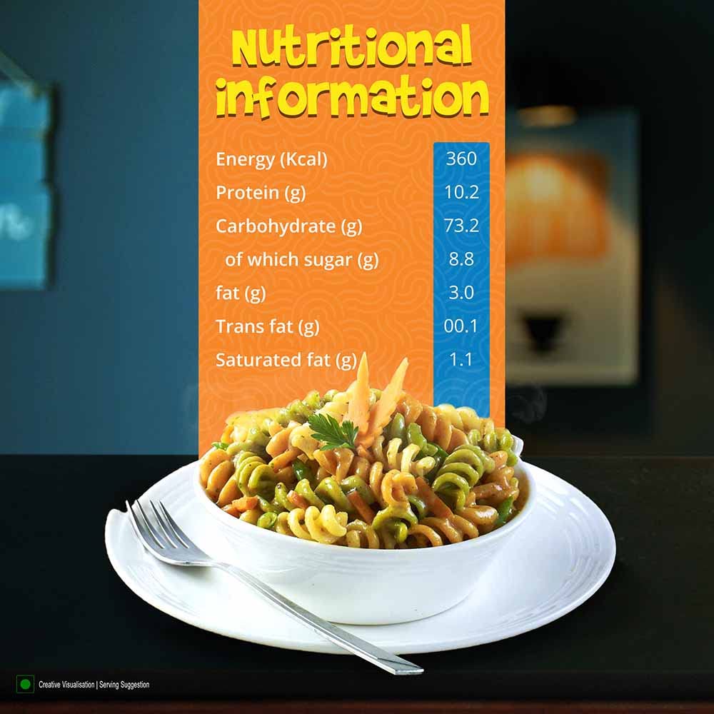 Sunfeast Yippee Tricolor Pasta - Creamy Corn - 65 g