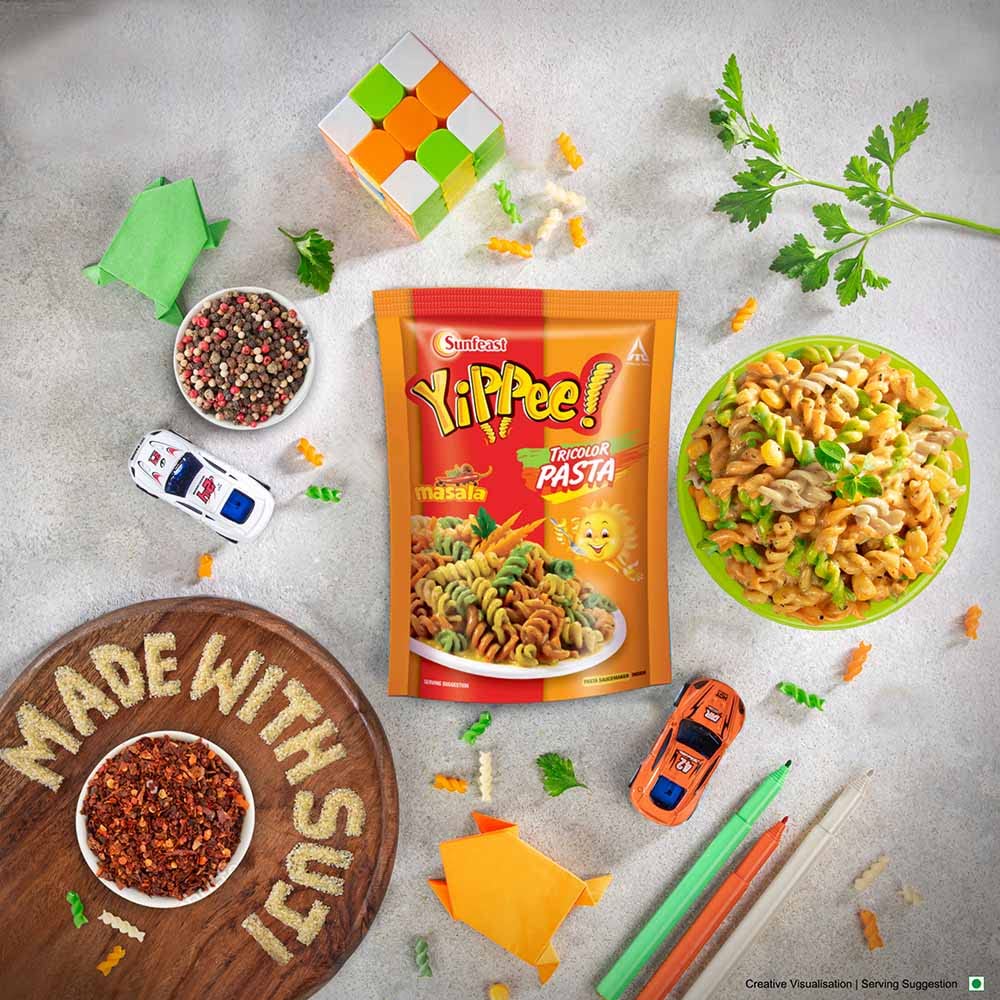 Sunfeast Yippee Tricolor Pasta Masala - 65 g