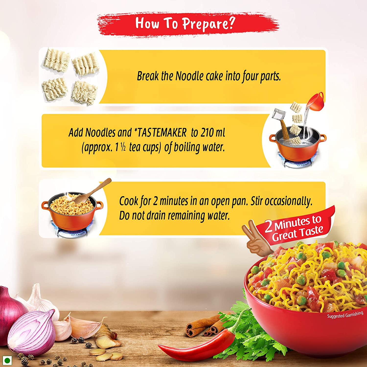 Maggi 2 minute  Masala  Noodles - 70 g