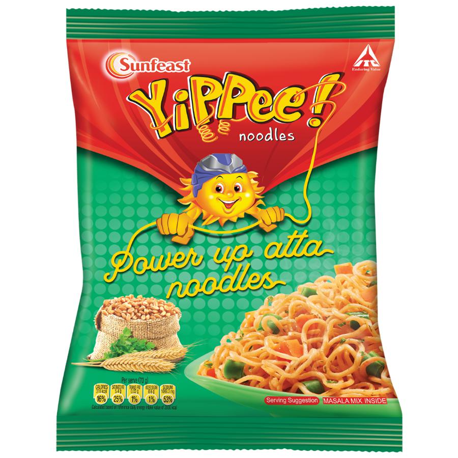 Sunfeast YiPPee Power Up Atta Noodles - 70 g