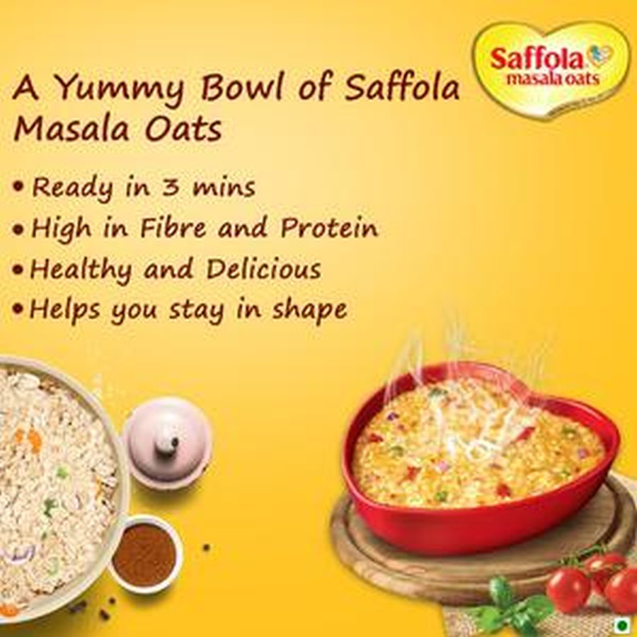 Saffola Masala Oats - Veggie Twist - 500 g