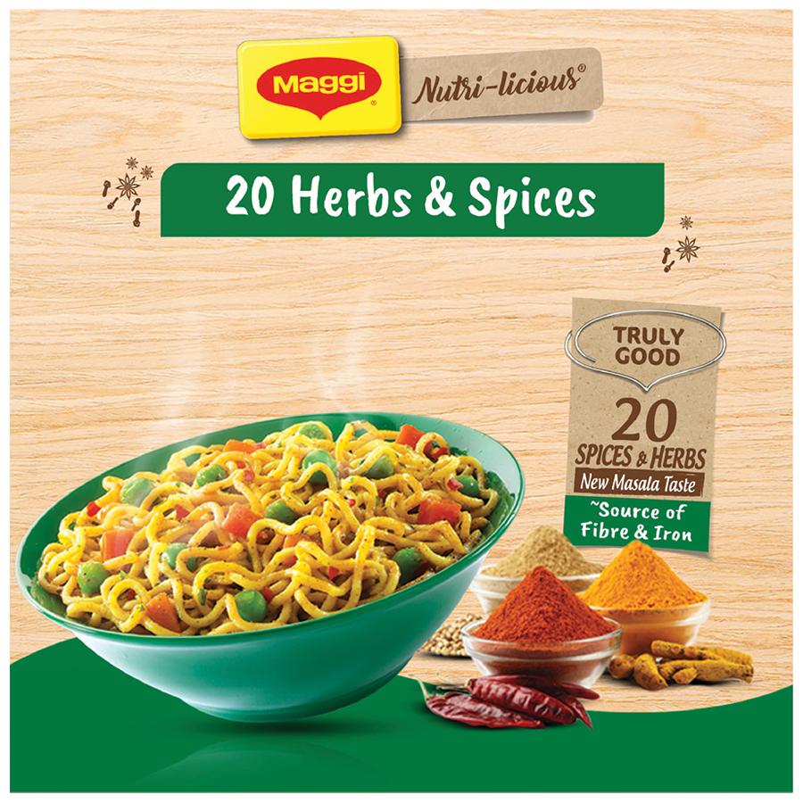 Maggi Masala Veg Atta Noodles - 435 g (Pack of 6)