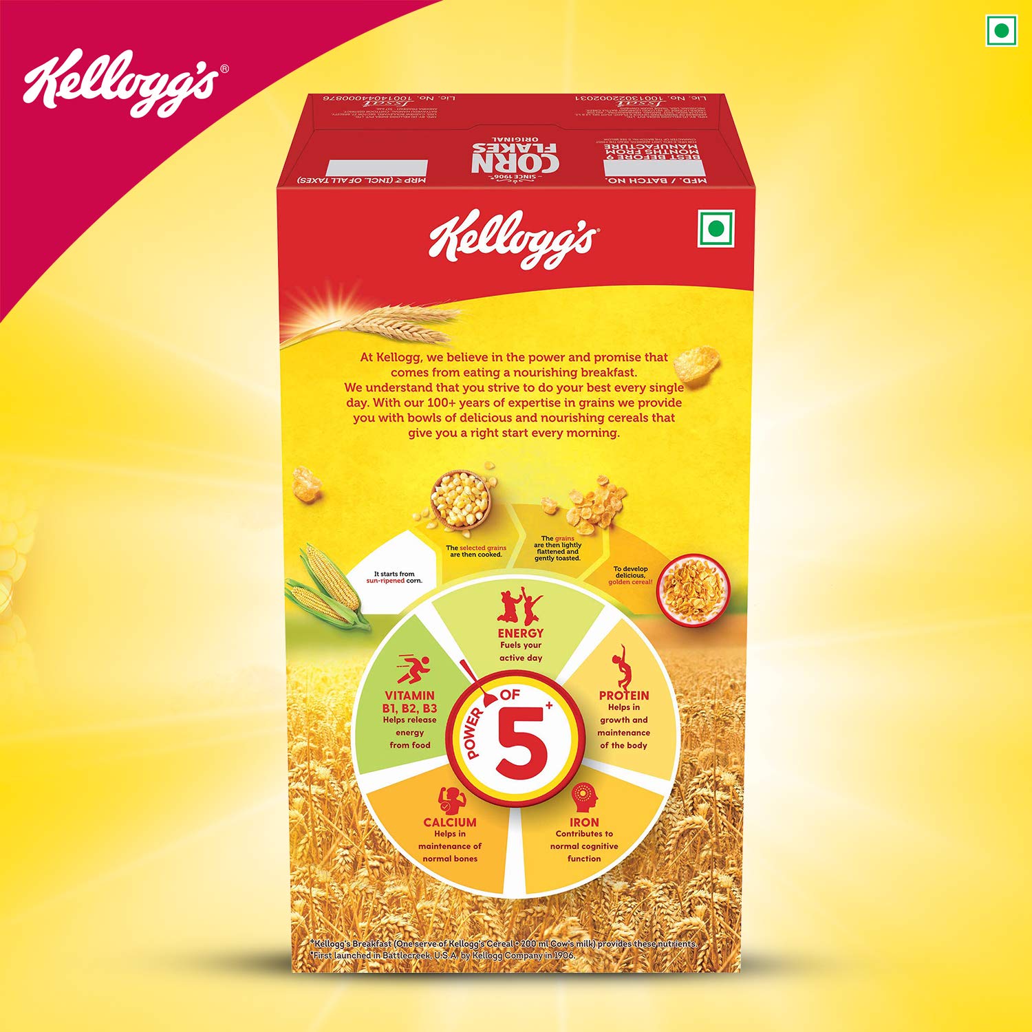 Kelloggs Corn Flakes Original - 100 g