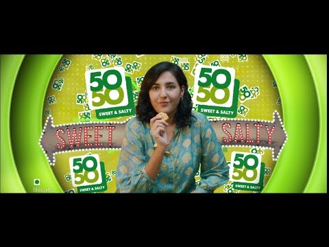 Britannia 50 50 Sweet & Salty Biscuits - 69 g