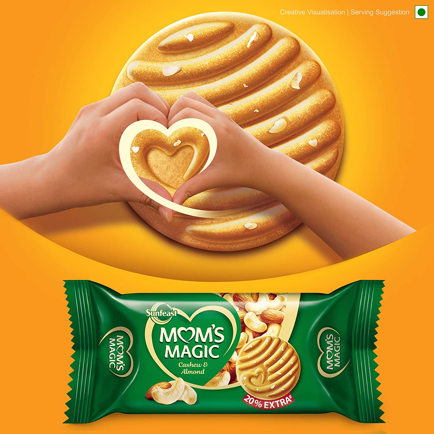 Sunfeast Moms Magic - Cashew & Almond - 60 g