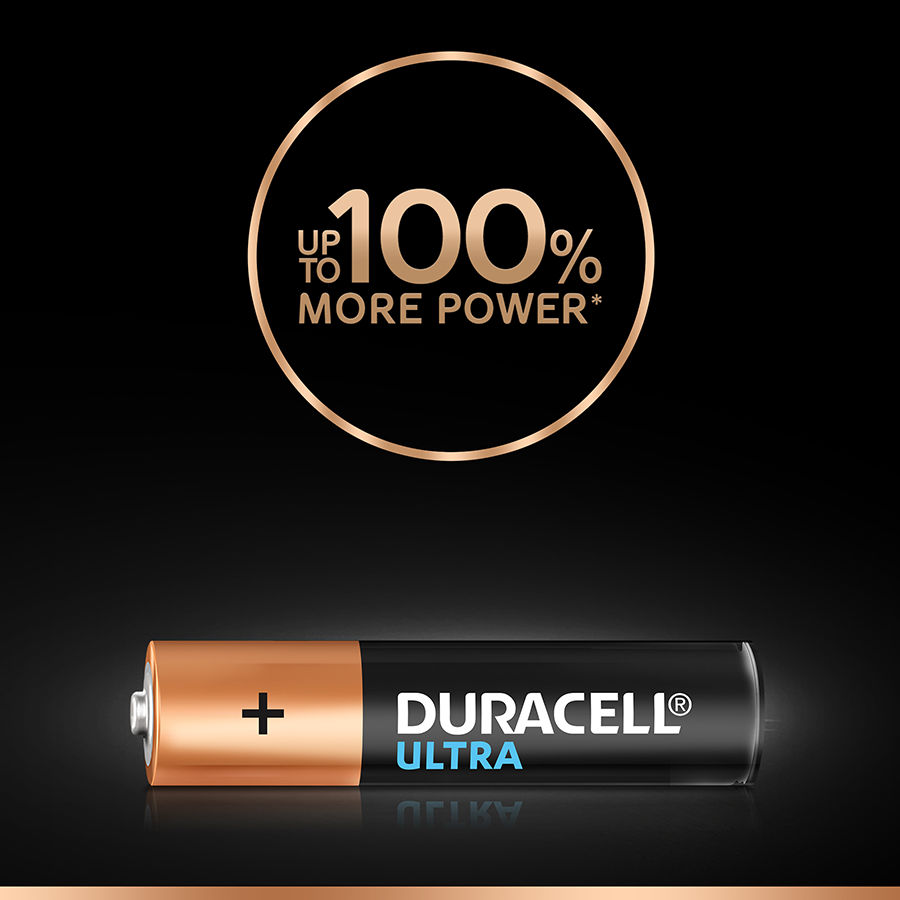 Duracell Ultra-Alkaline Battery AAA - 2 PCS