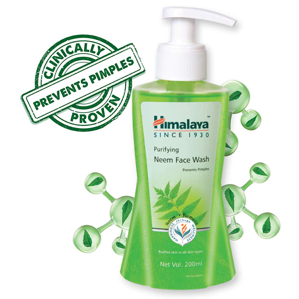 Himalaya Purifying Neem Face Wash-Bottle - 200 ml
