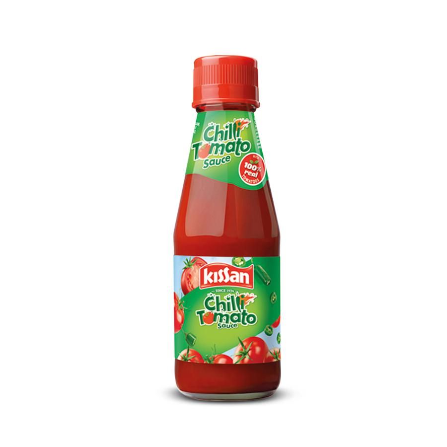 Kissan Chilli Tomato Sauce (Bottle) - 500 g