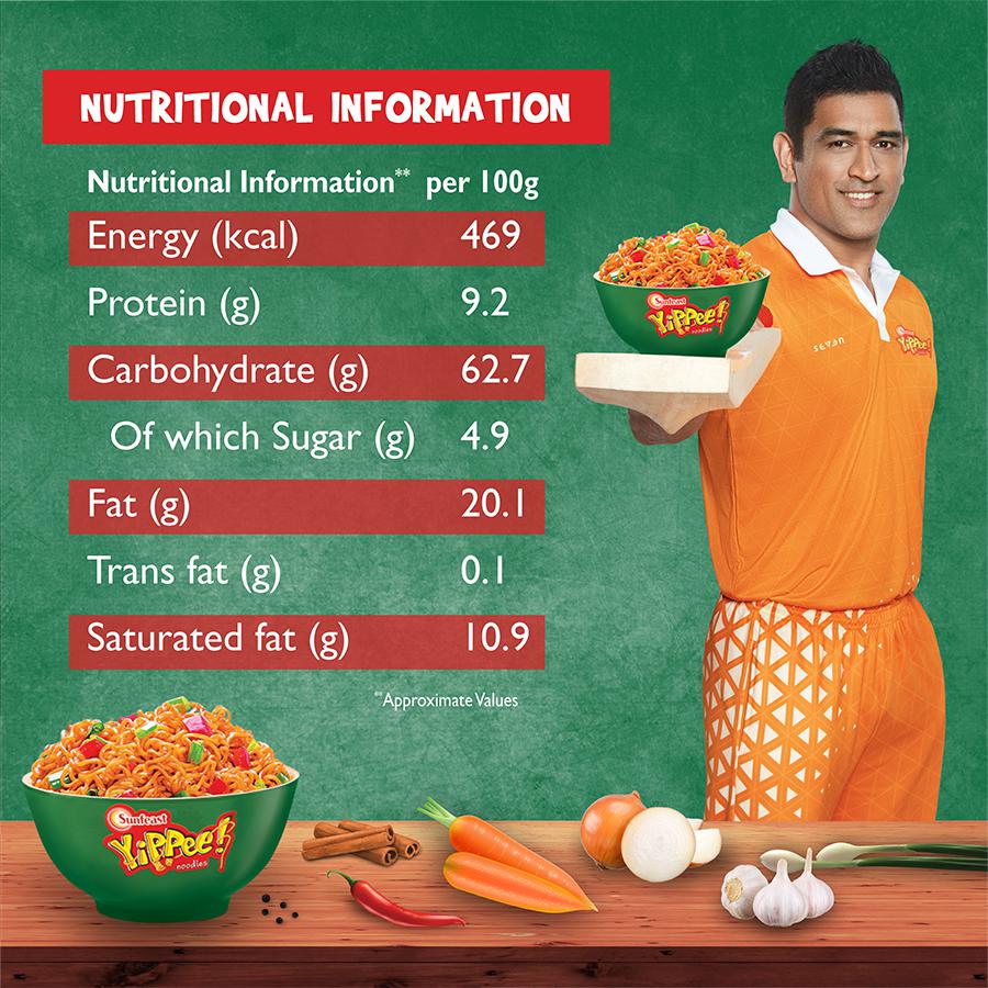 Sunfeast YiPPee Saucy Masala Noodles - 65 g