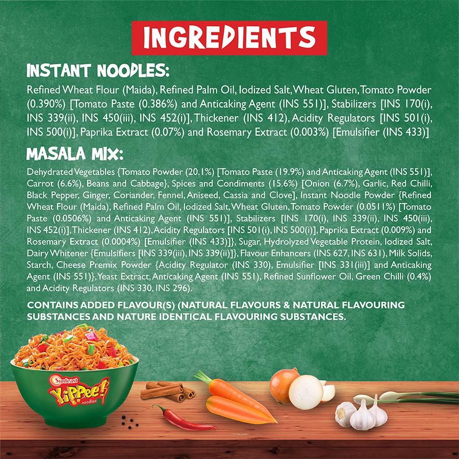 Sunfeast YiPPee Saucy Masala Noodles - 65 g