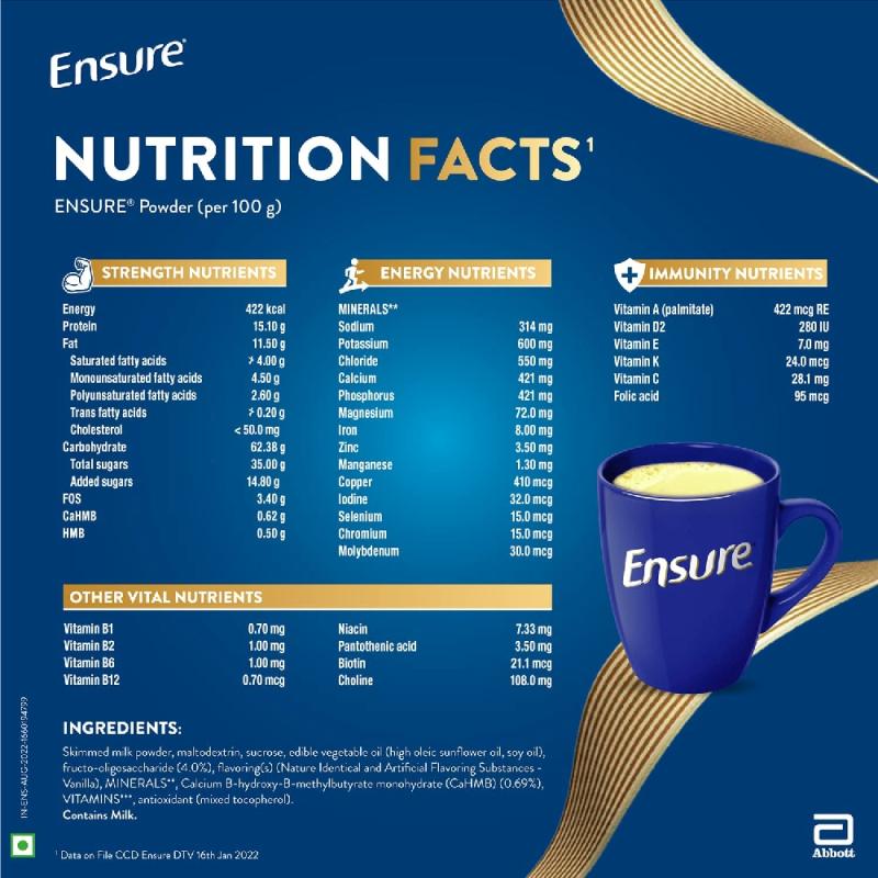Ensure Chocolate Flavour Powder - 400g