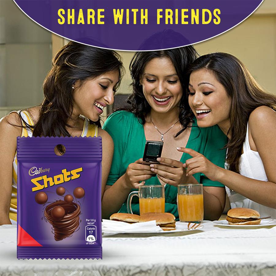 Cadbury Dairy Milk Shots - 18 g