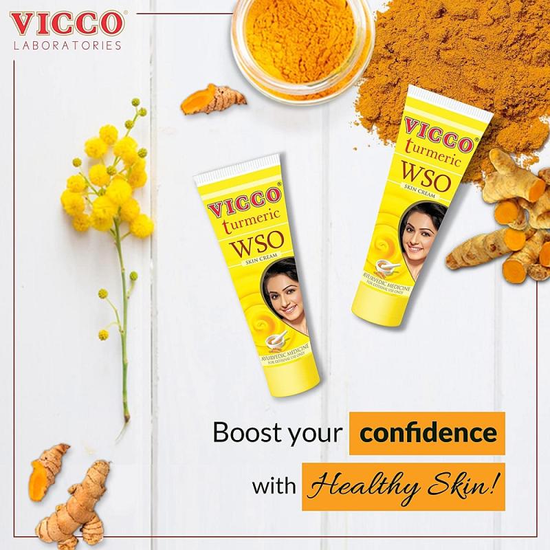 Vicco Turmeric WSO Skin Cream - 60 g