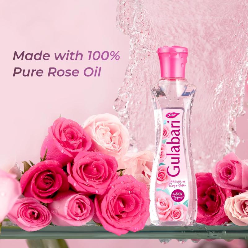 Dabur Premium Rose Water - 120 ml
