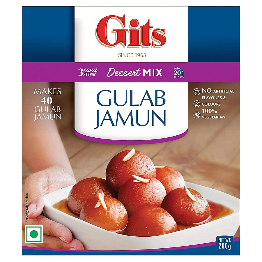 Gits Gulab Jamun Mix - 200 g