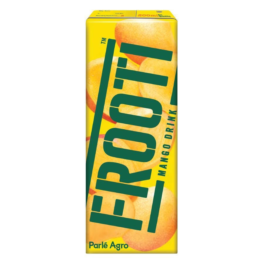 Frooti Mango Drink (Tetra Pack) - 200 ml
