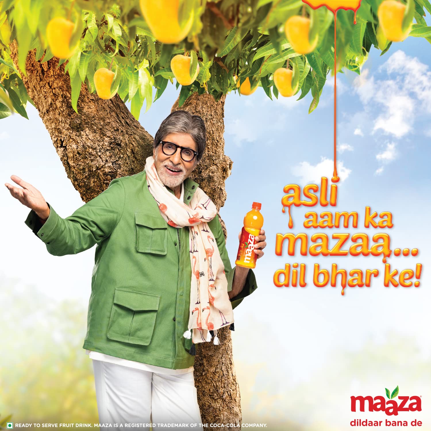 Maaza Mango Drink (Bottle) - 1.2 lit