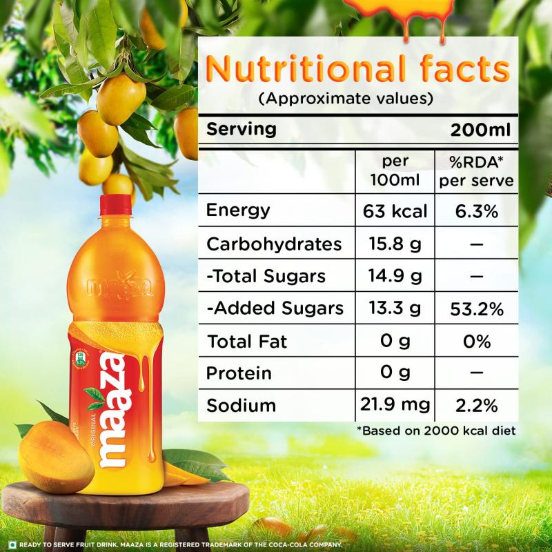 Maaza Mango Drink (Bottle) - 1.75 L