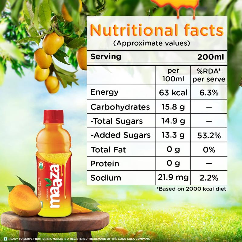 Maaza Mango Drink (Bottle) - 250 ml