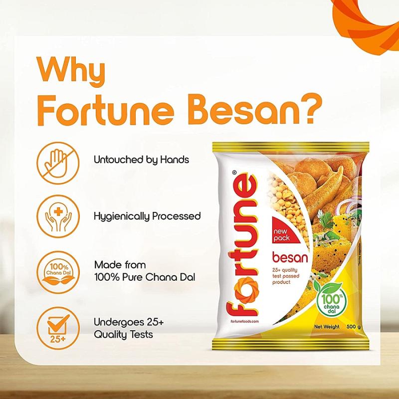 Fortune Chana Besan - 1 kg
