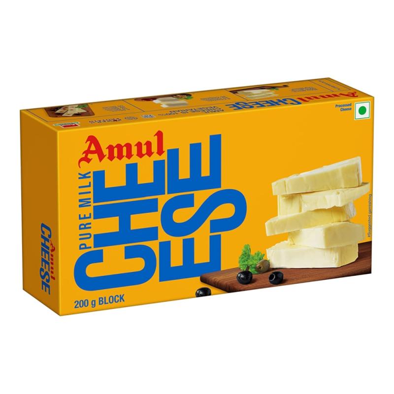 Amul Cheese Block (Carton) - 200 g
