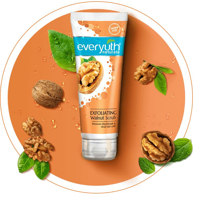Everyuth Exfoliating Walnut Scrub - 100 g