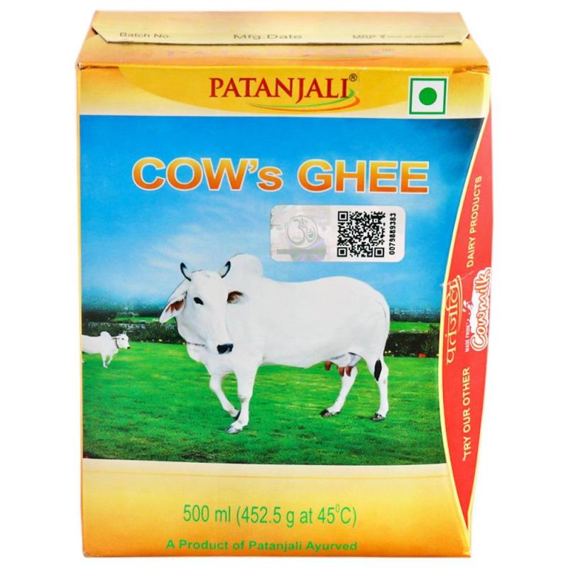 Patanjali Cow Ghee (Carton) - 500 ml